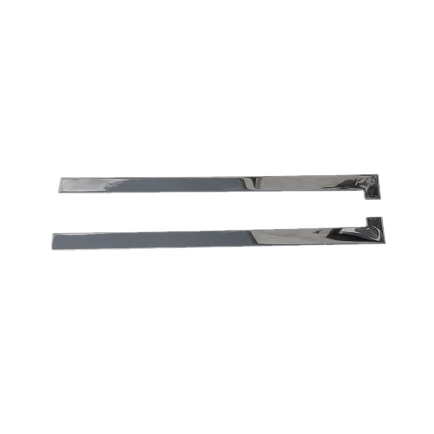 2015-2022 RAM ProMaster City Side Door Molding Trim Skirt Garnish Stainless Steel 2Pcs