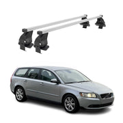 2008-2012 Volvo V50 Roof Rack Cross Bars Silver