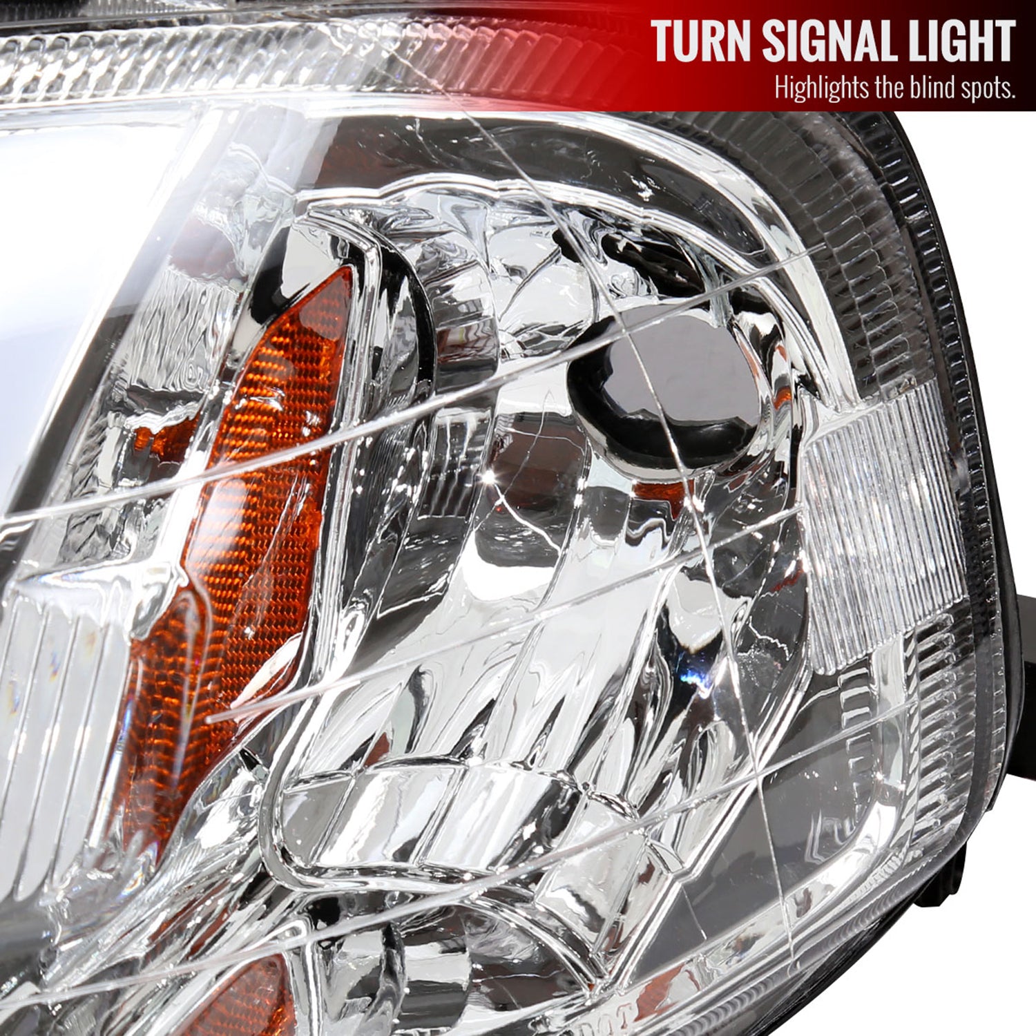 1999-2000 Honda Civic Coupe/SD LED Bar Factory Style Headlights Chrome/Clear