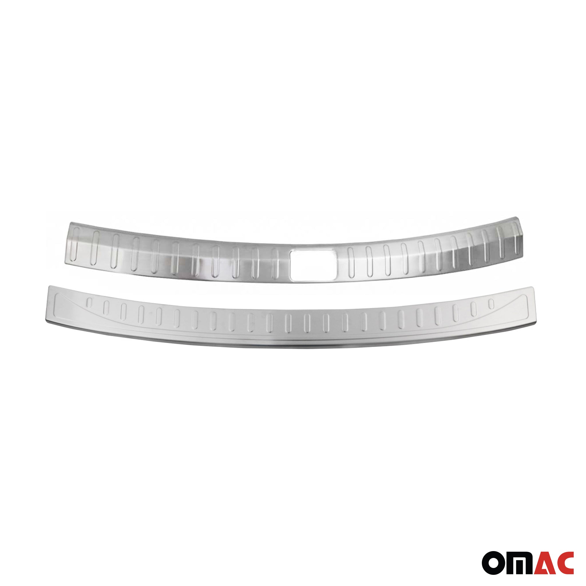 Rear Bumper Guard & Trunk Sill Cover Set for VW Tiguan 2018-2024 S.Steel Brushed