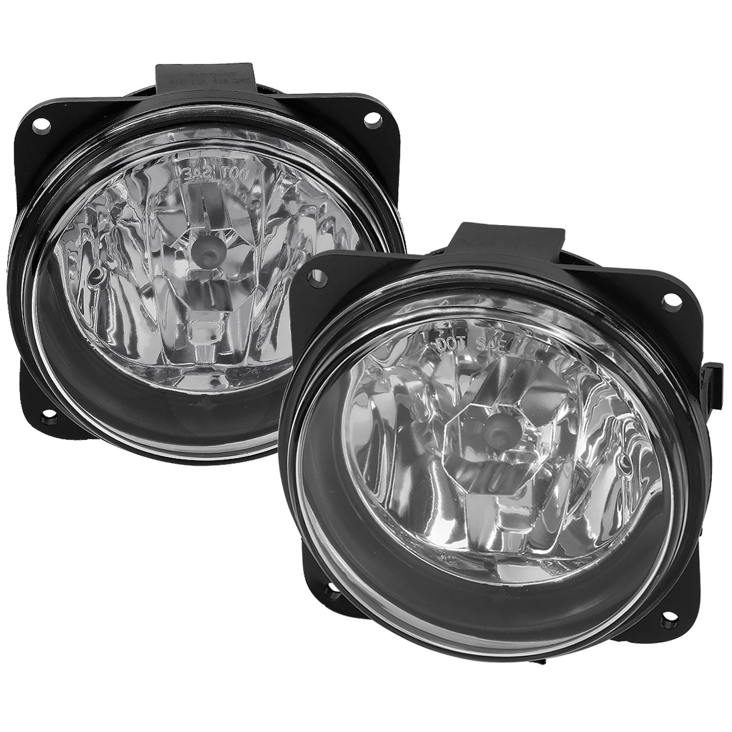 2005-2007 Ford Escape/ 2000-2004 Focus SVT H10 Fog Lights Kit Chrome/Clear Lens