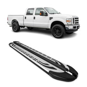 1999-2016 Ford F250/350/450/550 Nerf Bar Side Step Running Boards Aluminum 2Pcs