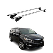 2014-2021 Kia Sedona Roof Rack Cross Bars Silver