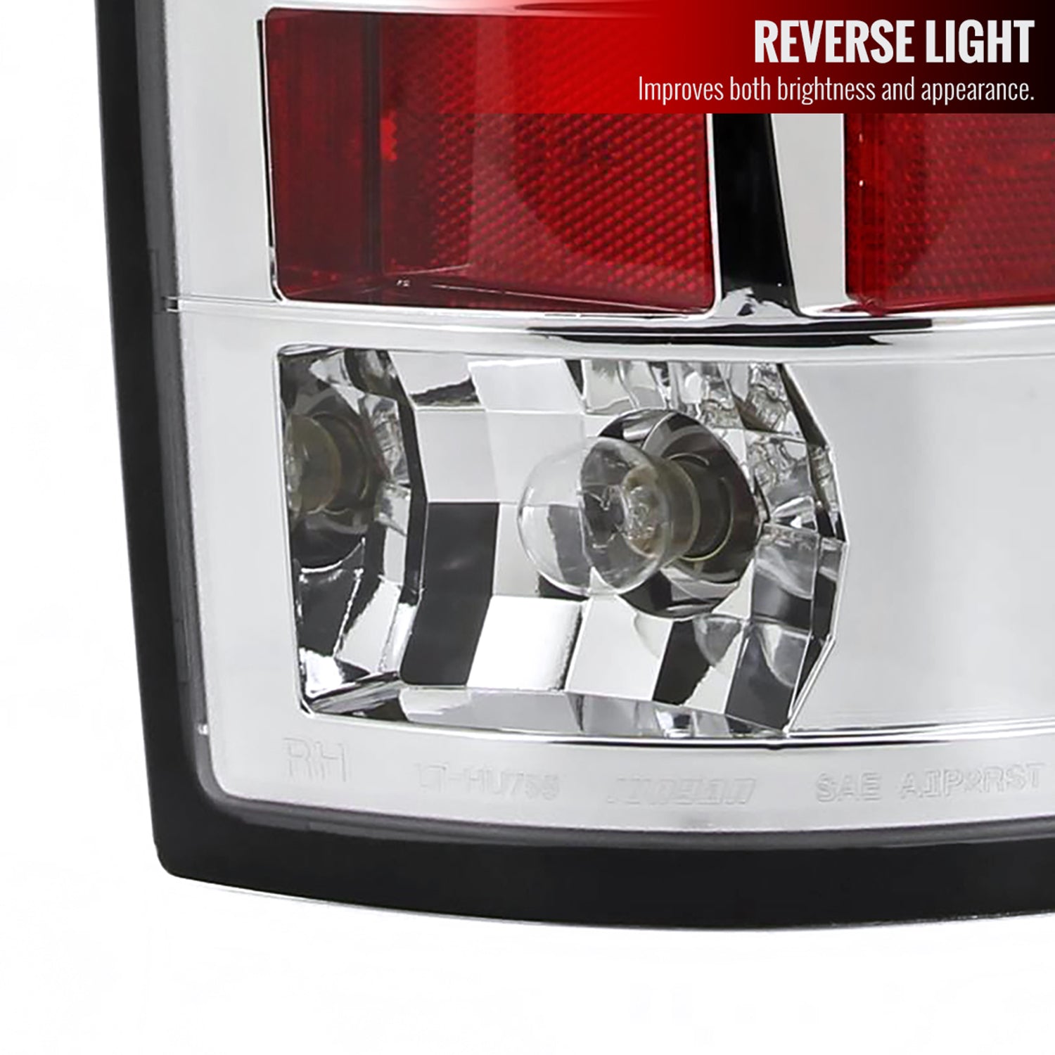 2002-2006 Dodge RAM LED Tail Lights Chrome Housing/Clear Lens