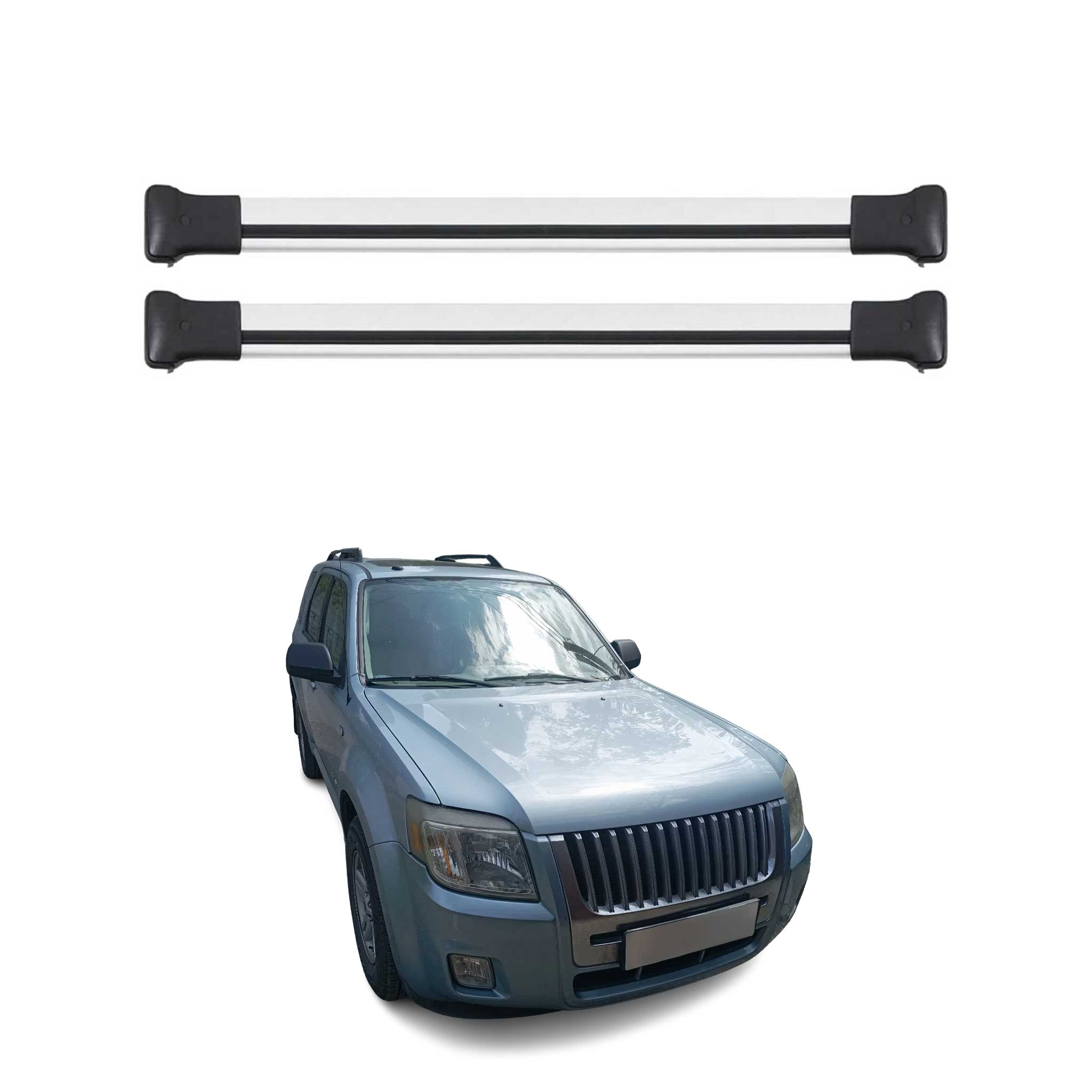 2008-2011 Mercury Mariner Roof Rack Cross Bars Luggage Carrier 2 Pcs