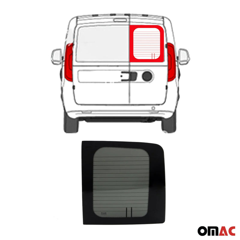 2015-2022 RAM ProMaster City Window Glass Right Rear Barn Door