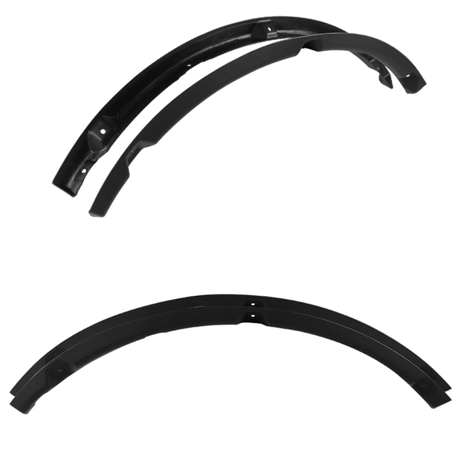 2009-2014 Ford F-150 Styleside Textured Rivet Style Fender Flares