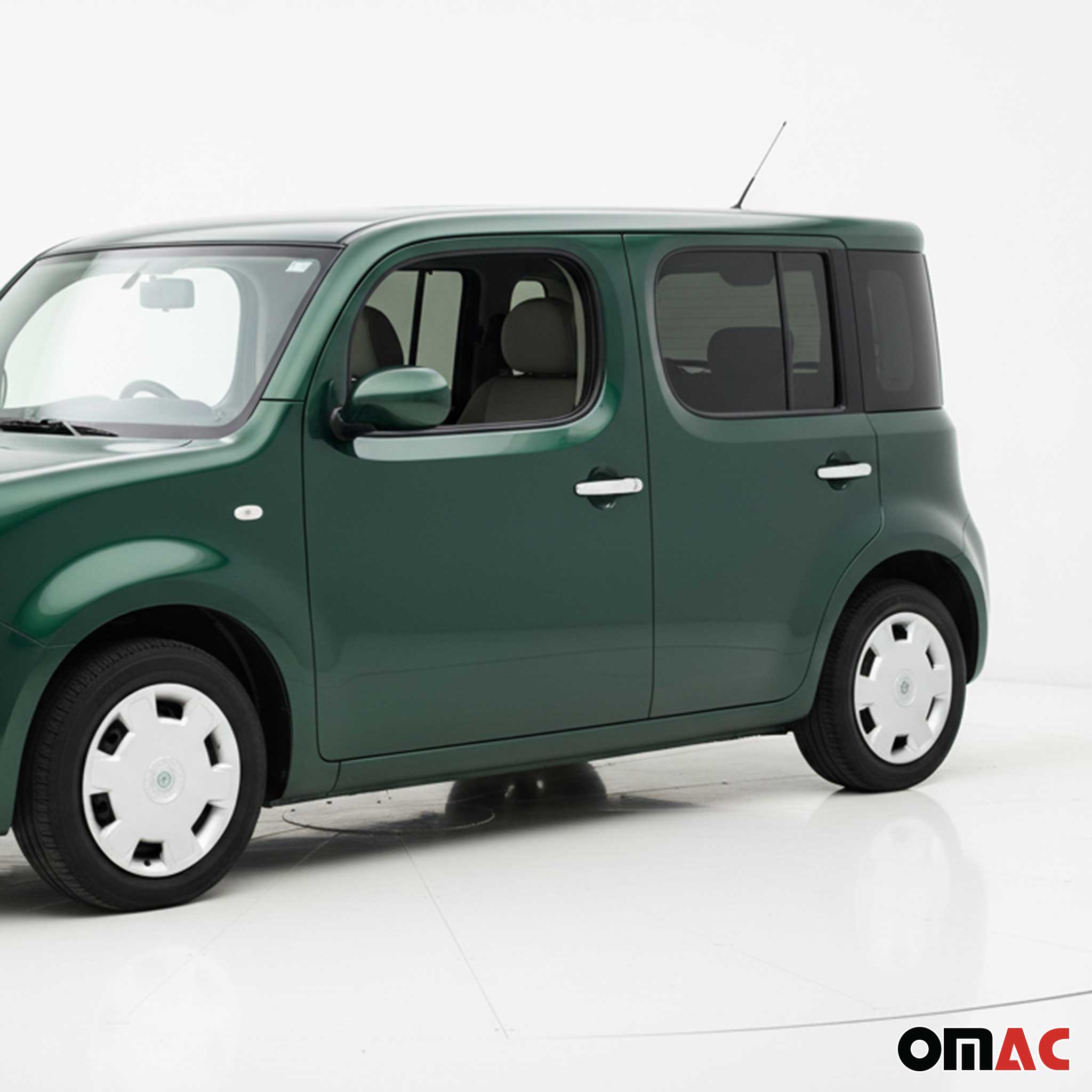 2009-2014 Nissan Cube Car Door Handle Cover Protector Stainless Steel Chrome 10 Pcs