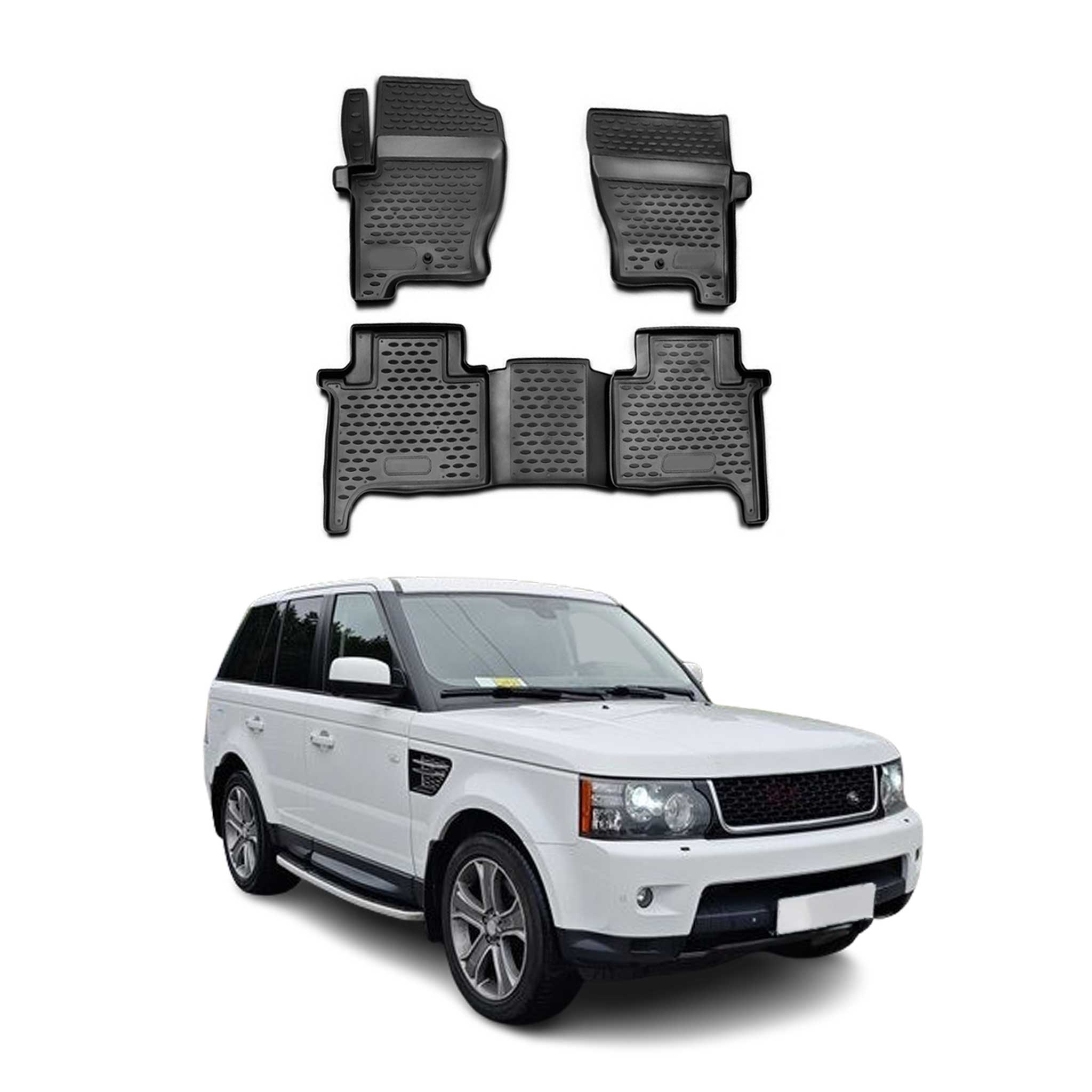 2006-2013 Land Rover Range Rover Sport Floor Mats Liners Full Set All Weather