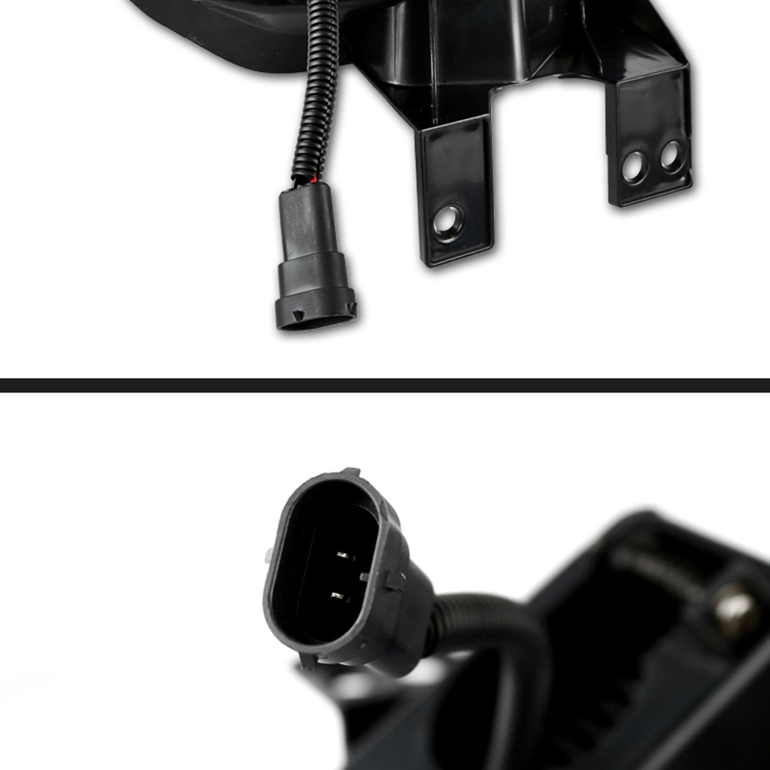 2015-2017 Ford F-150 6500K SMD LED Fog Lights Chrome Housing/Clear Lens