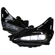 2017-2019 Toyota Corolla LED Fog Lights w/Switch & Wiring Harness Chrome/Clear