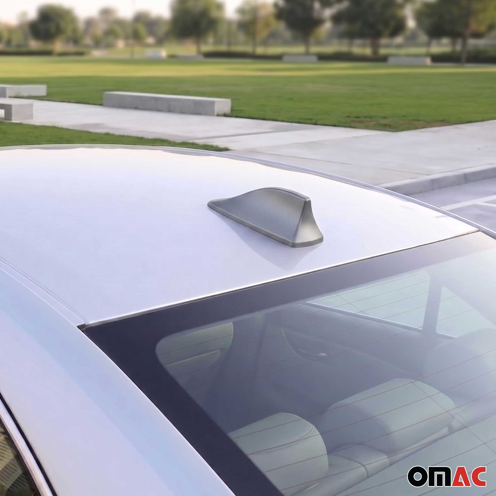 Nissan Rogue Car Shark Fin Antenna Roof Radio AM/FM Signal Dark Grey
