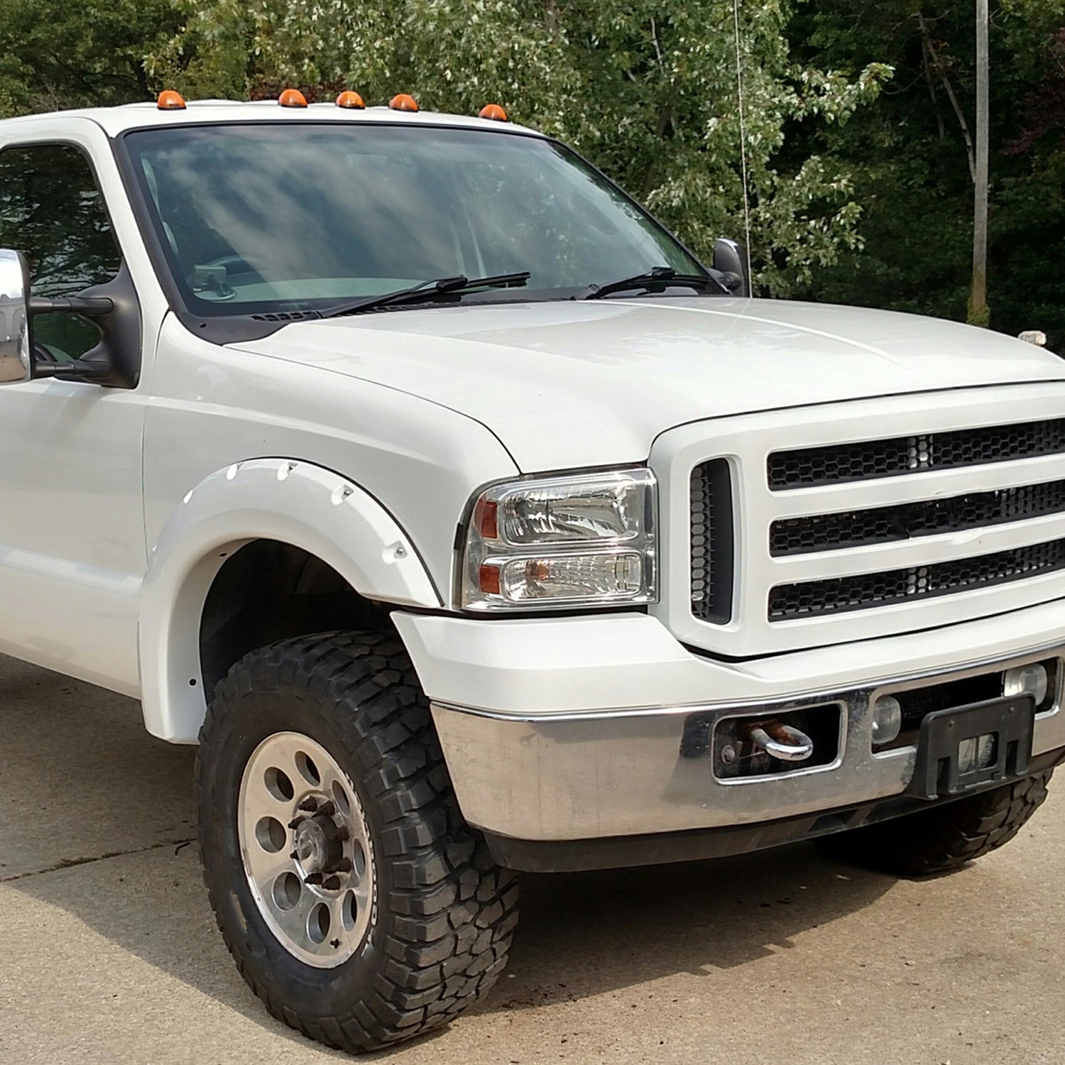 1999-2004 Ford Excursion F-250/350/450/550 Crystal Headlights Chrome/Clear