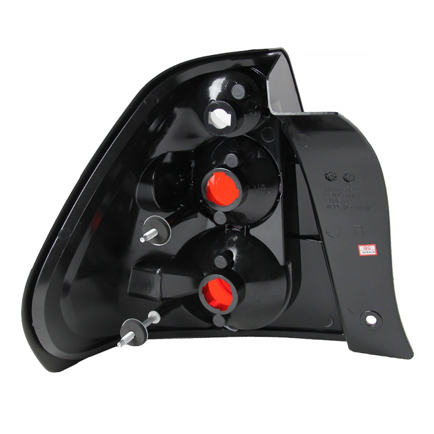 2004-2007 Chevrolet Malibu Tail Lights Chrome Housing/Clear Lens