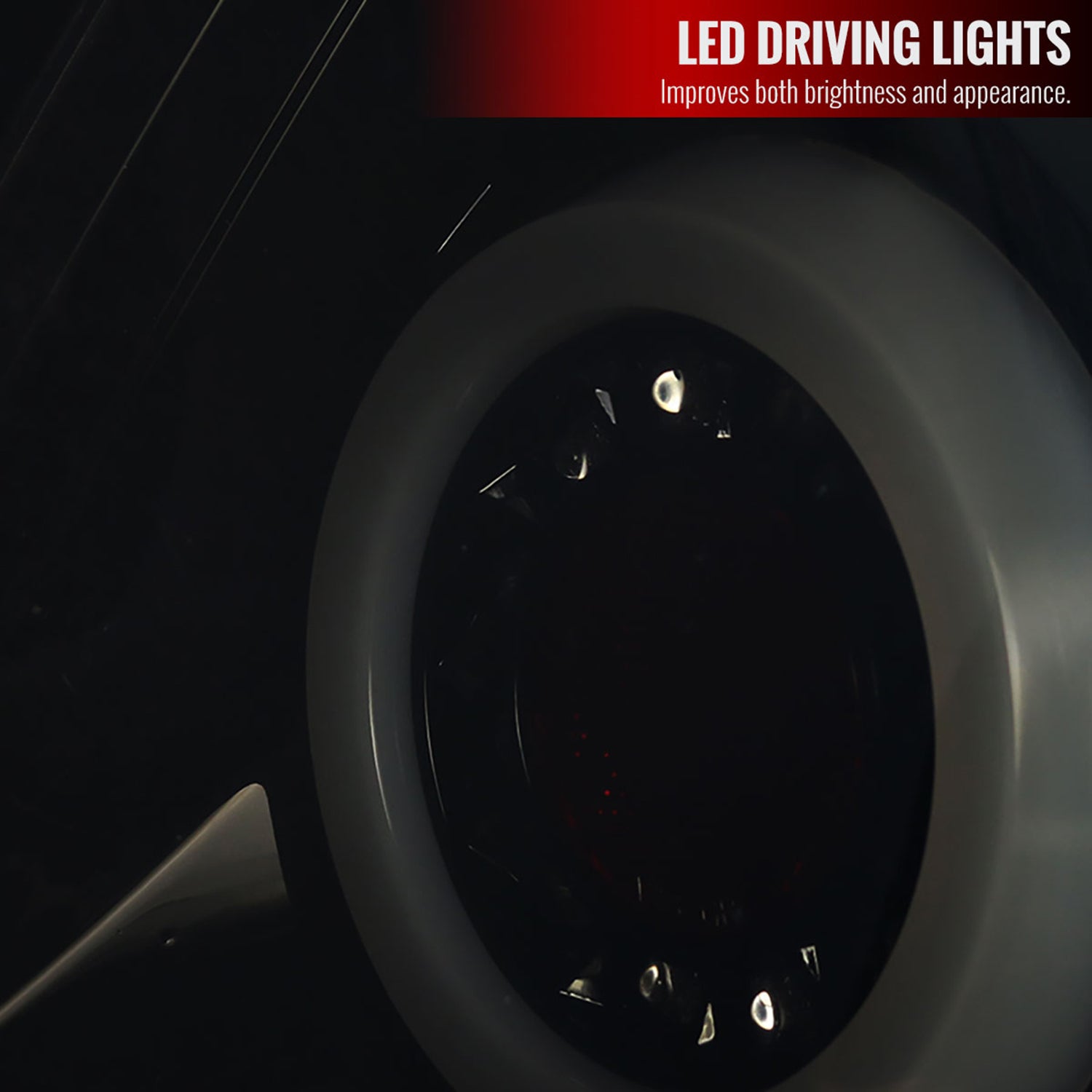 2006-2013 Chevy Impala/14-2016 Impala Limited LED Tail Lights Glossy Black/Smoke