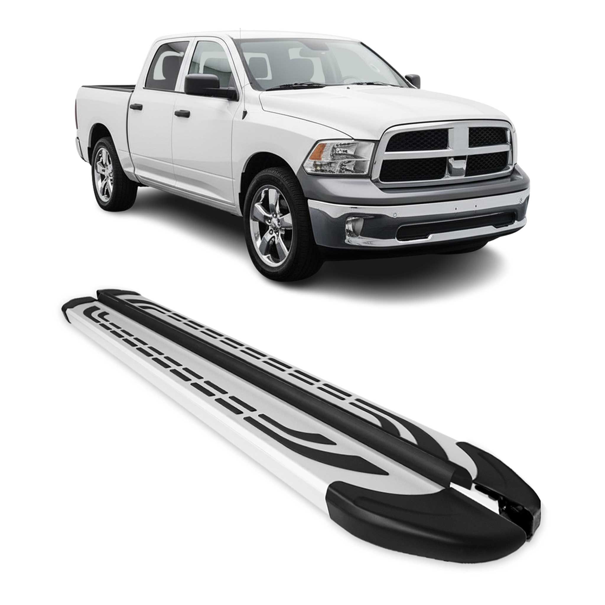 2011-2026 Dodge Ram 1500/Ram 1500 2500 3500 Nerf Bar Side Step Running Boards 2x