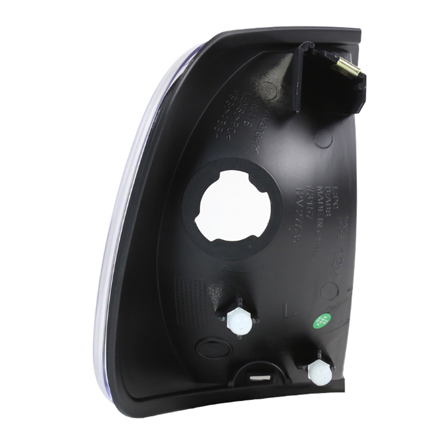 1997-2004 Ford F-150/Expedition Corner Lights Matte Black Housing/Clear Lens