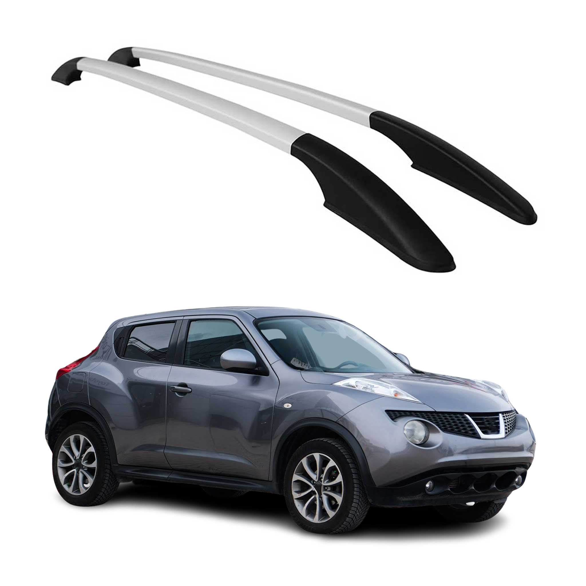 2011-2017 Nissan Juke Roof Rack Rails Side Rails Silver