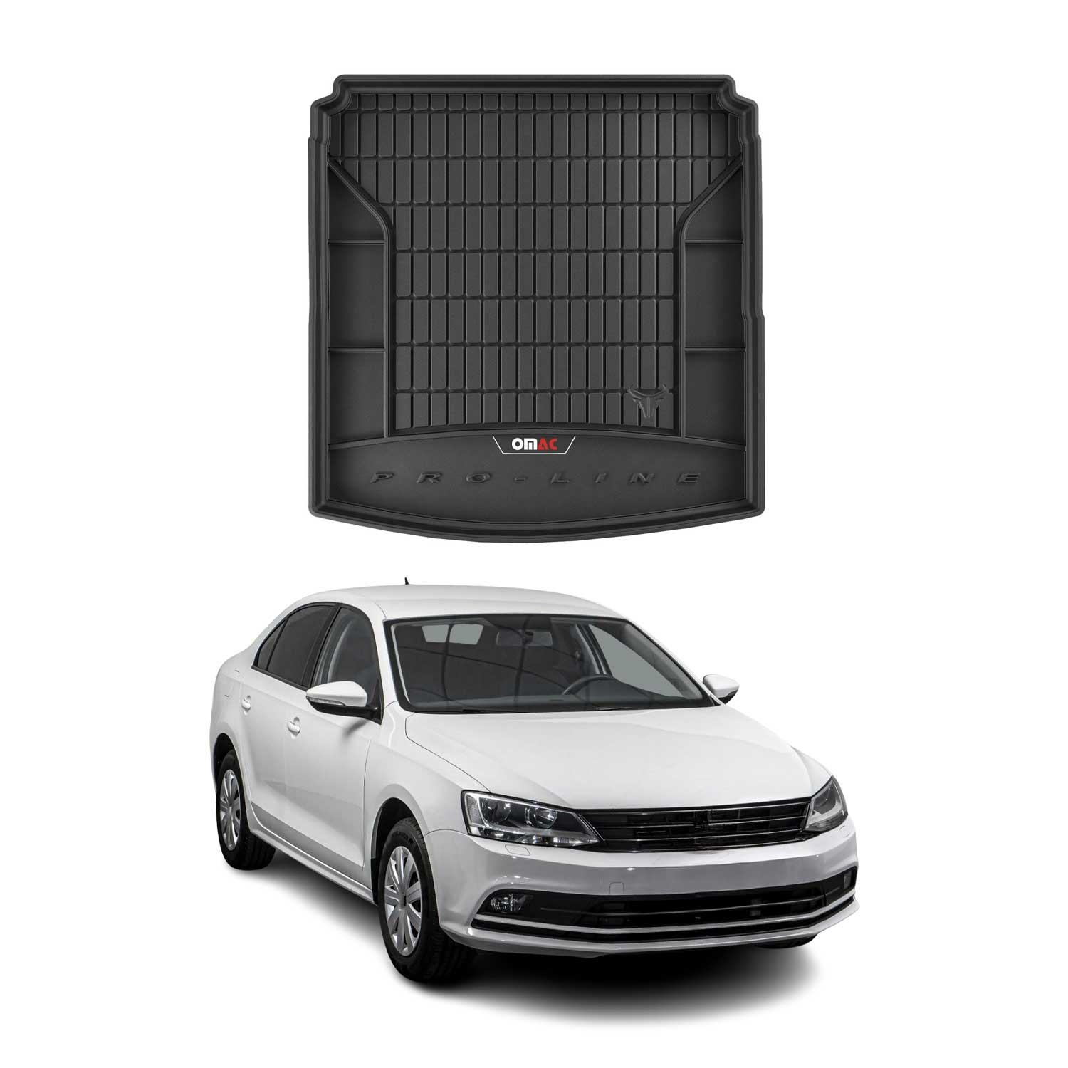 2015-2018 VW Jetta A6 Premium Cargo Liner Trunk Mat All Weather Heavy Duty