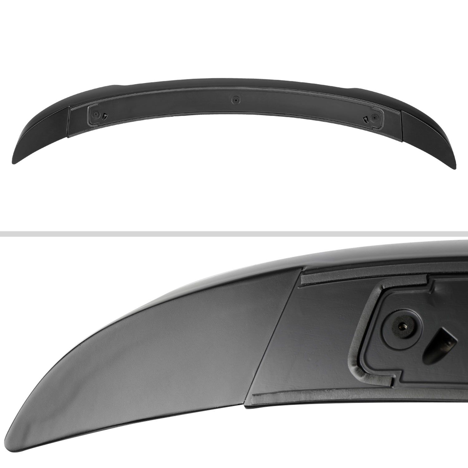 2015-2021 Dodge Charger Matte Black ABS Hellcat Style Rear Spoiler