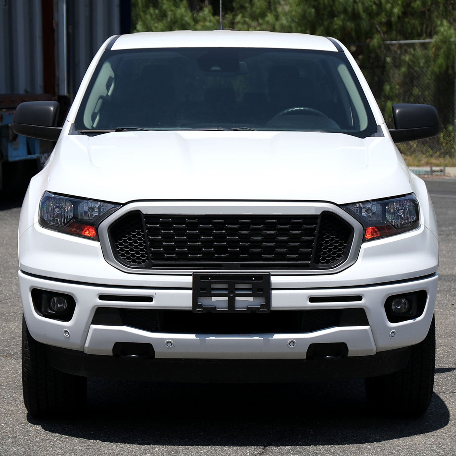 2019-2022 Ford Ranger XL XLT Factory Style Headlights Matte Black/Clear Lens