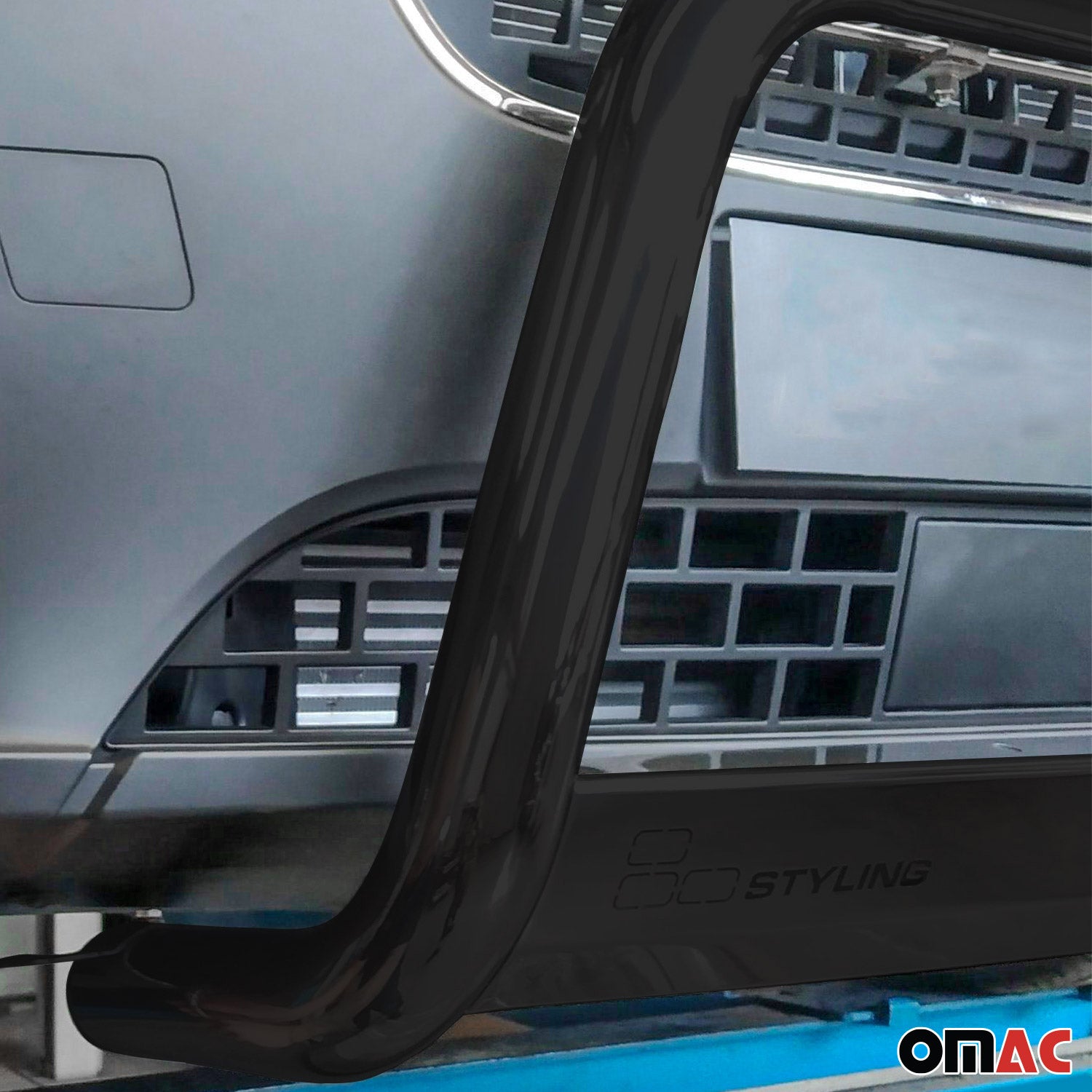 2014-2018 Land Rover Discovery Sport Bull Bar Push Bumper Black