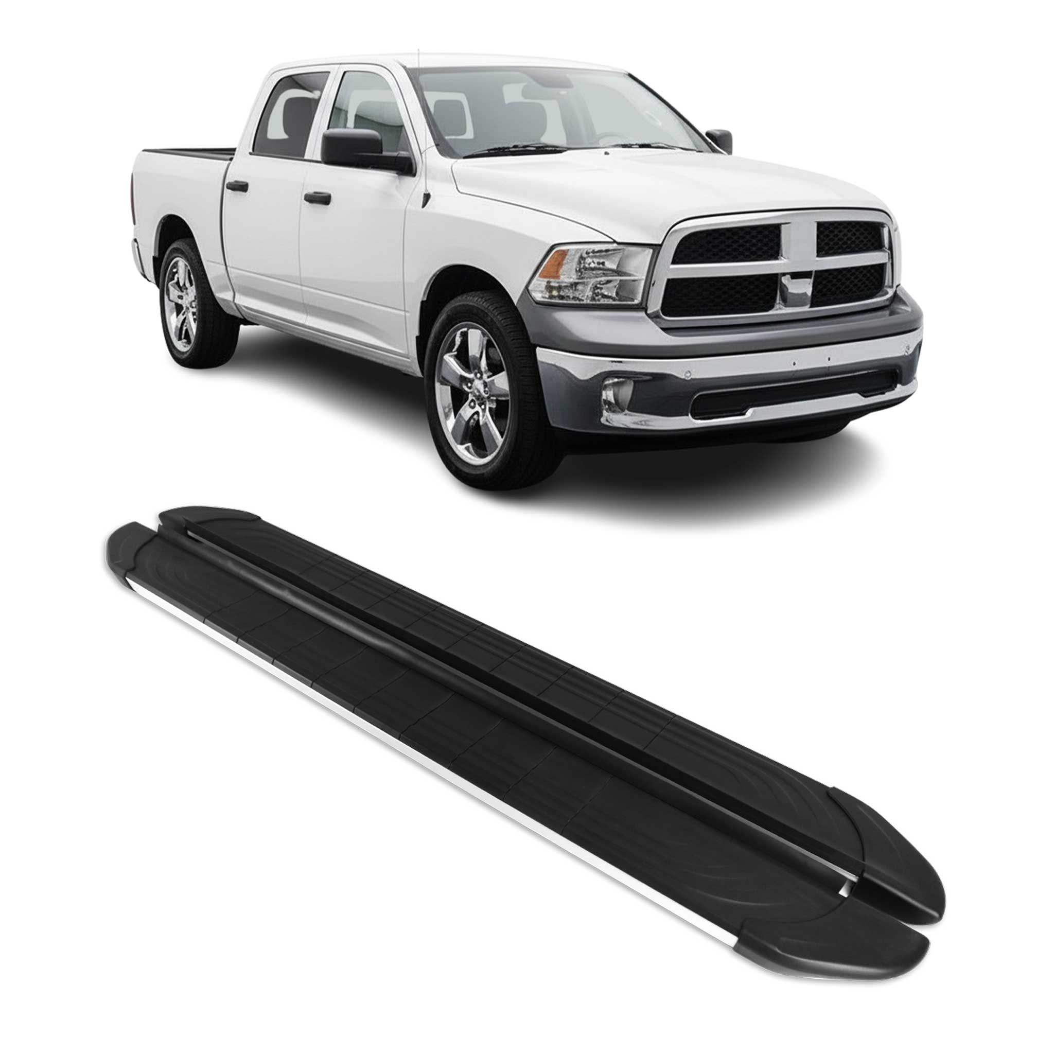 2011-2026 Dodge Ram 1500/Ram 1500 2500 3500 Nerf Bar Side Step Running Boards 2x
