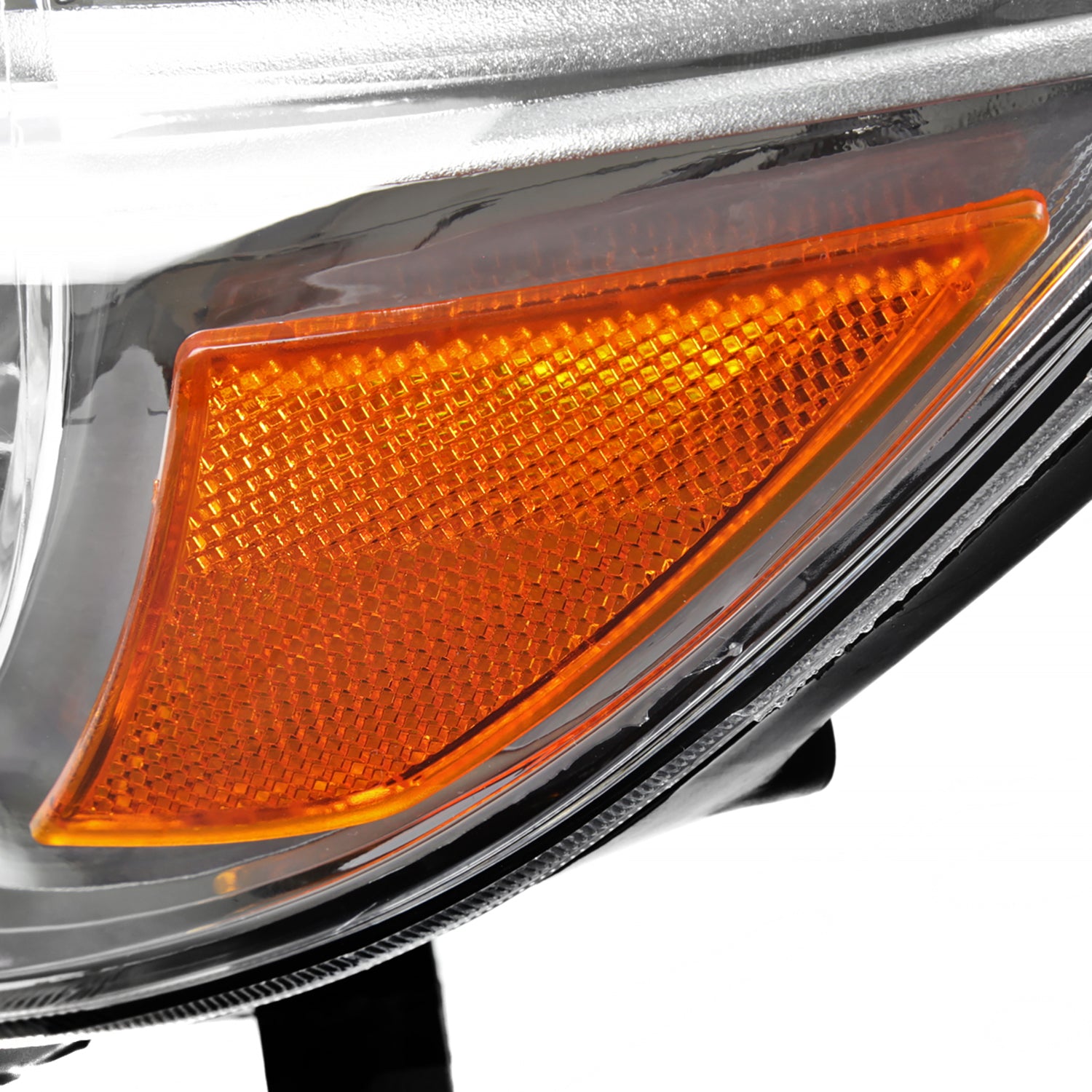 2008-2010 Toyota Highlander Factory Halogen Headlights Chrome/Clear