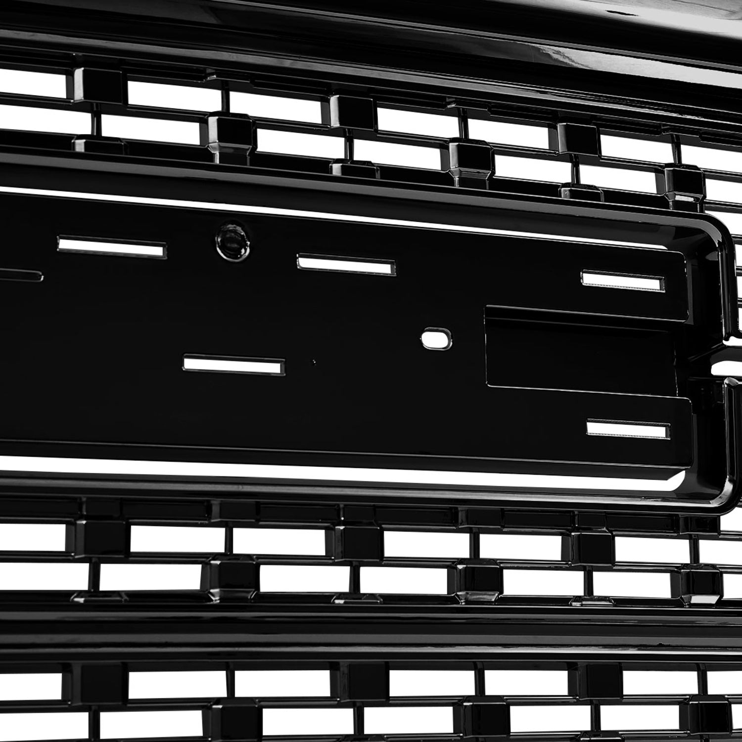 2016-2018 GMC Sierra 1500 Glossy Mesh Denali Style Hood Replacement Grille