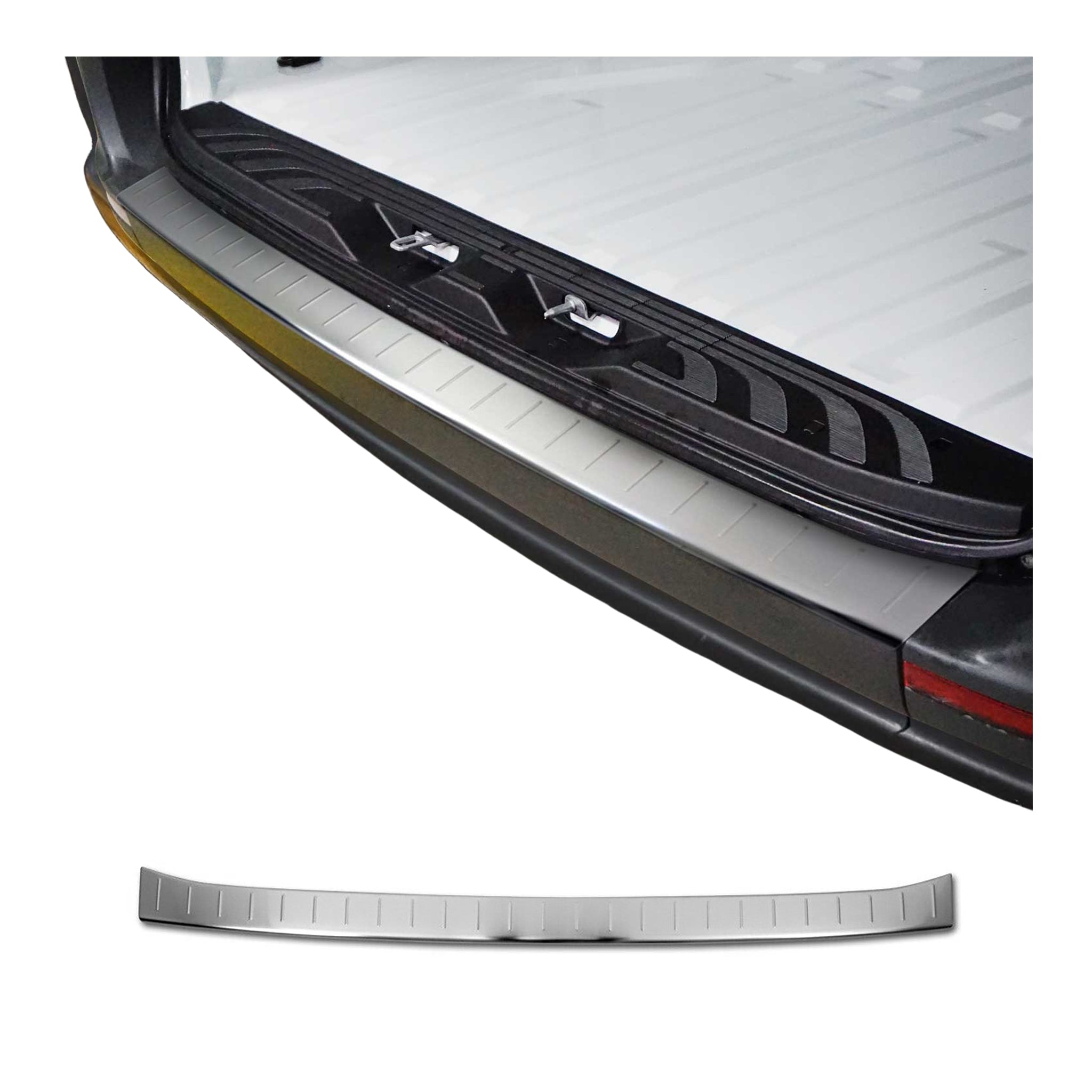 2019-2025 Mercedes Sprinter W907 910 Rear Bumper Guard Stainless Steel Brushed