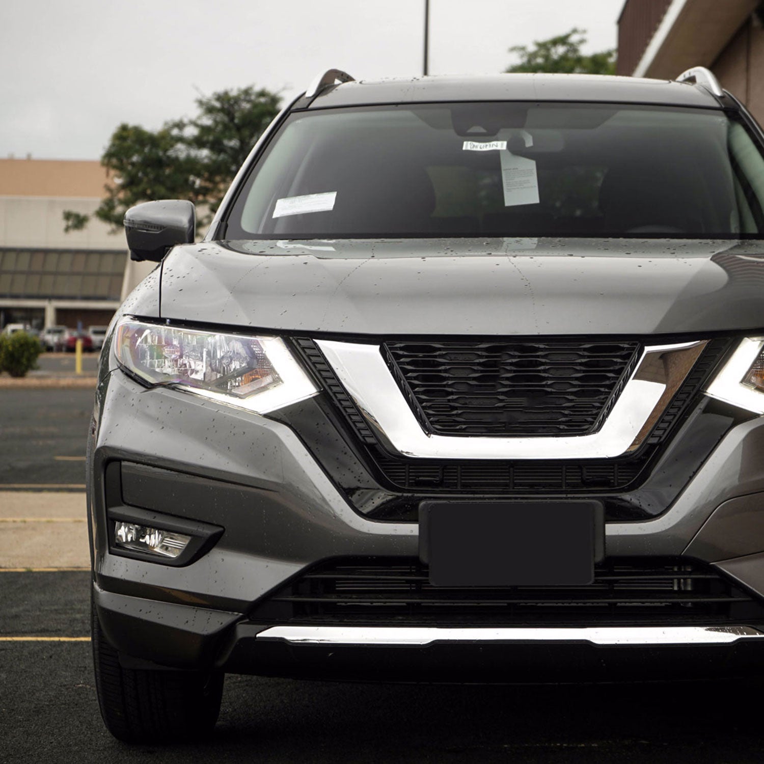 2017-2018 Nissan Rogue H8 Fog Lights Kit Chrome Housing/Clear Lens