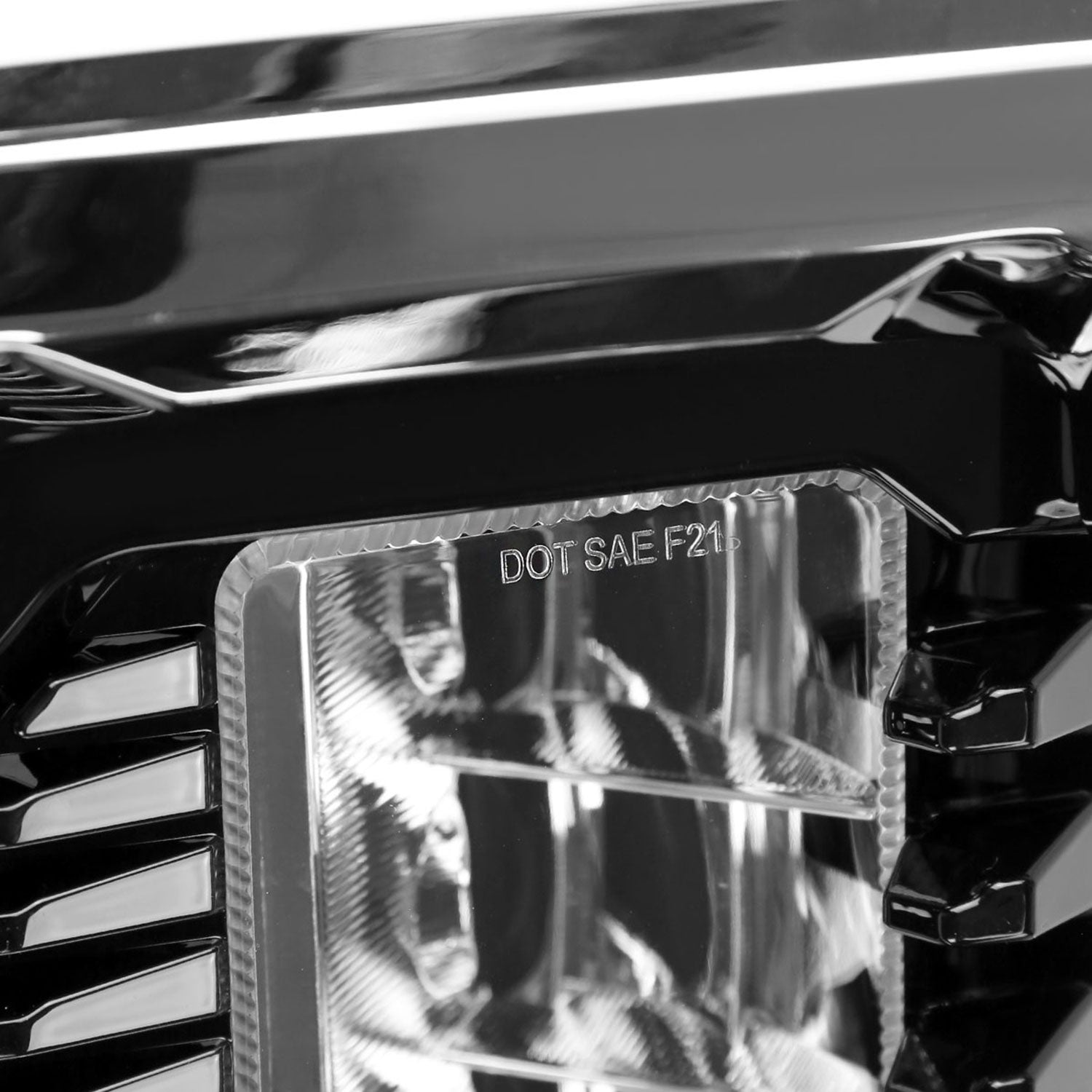 2019-2021 GMC Sierra 1500 Denali/SLT/AT4 Switchback LED Fog Lights Kit Chrome