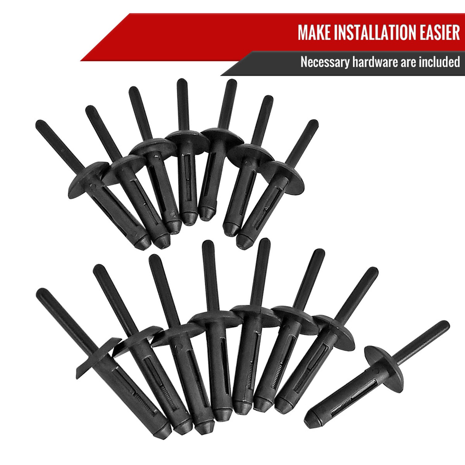 2011-2014 Dodge Charger ABS Bumper Lip Body Kit Splitter Spoiler