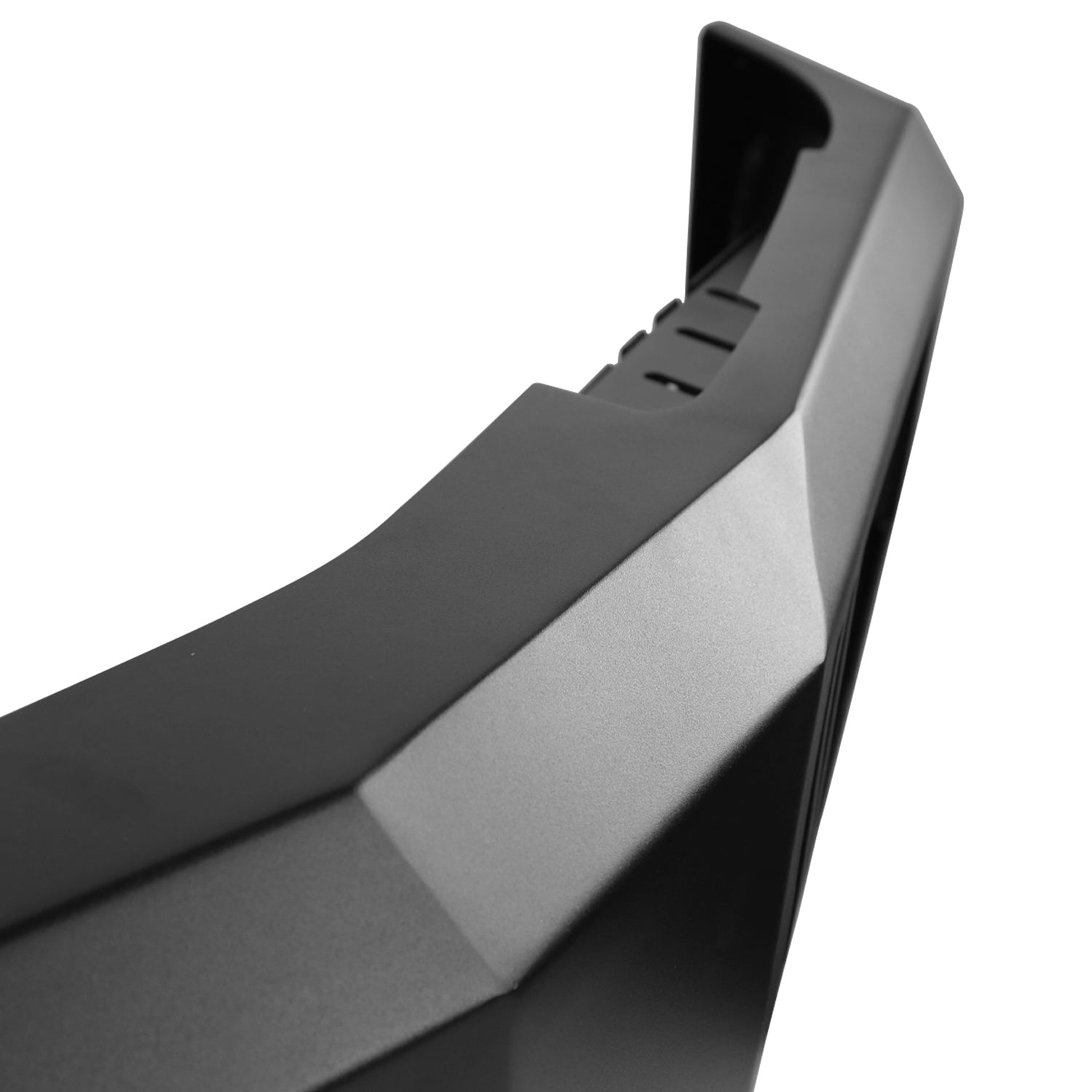 2015-2017 Ford F-150 Black Heavy Duty Steel Front Bumper & LED Light Ports