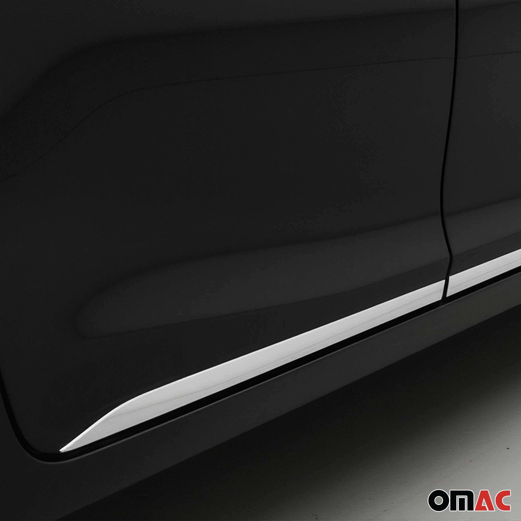 2011-2017 Lexus CT 200h Side Door Molding Trim Skirt Garnish Stainless Steel 4x