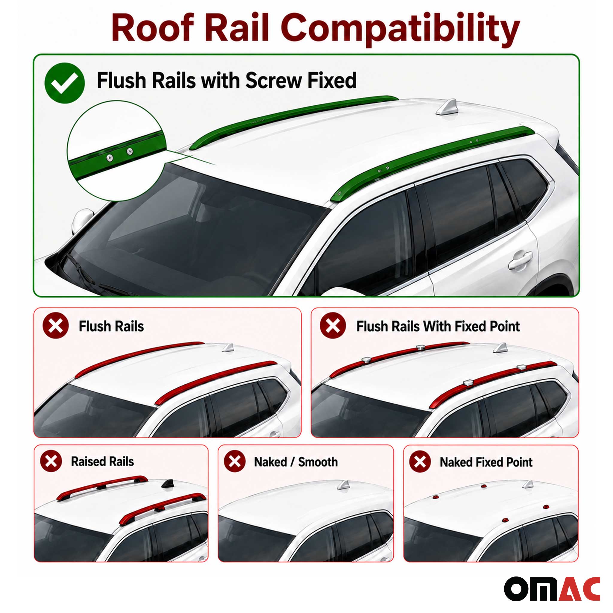 2012-2016 Honda CR-V Roof Rack Cross Bars Luggage Carrier Steel Silver 2 Pcs