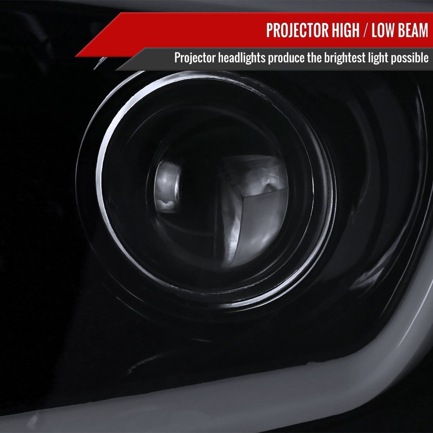 2014-2021 Toyota Tundra LED CBar Projector Headlights LED Signal Lights Smoke