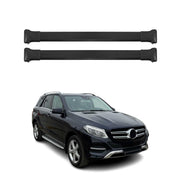 2016-2019 Mercedes GLE Class W166 Roof Rack Cross Bars Black