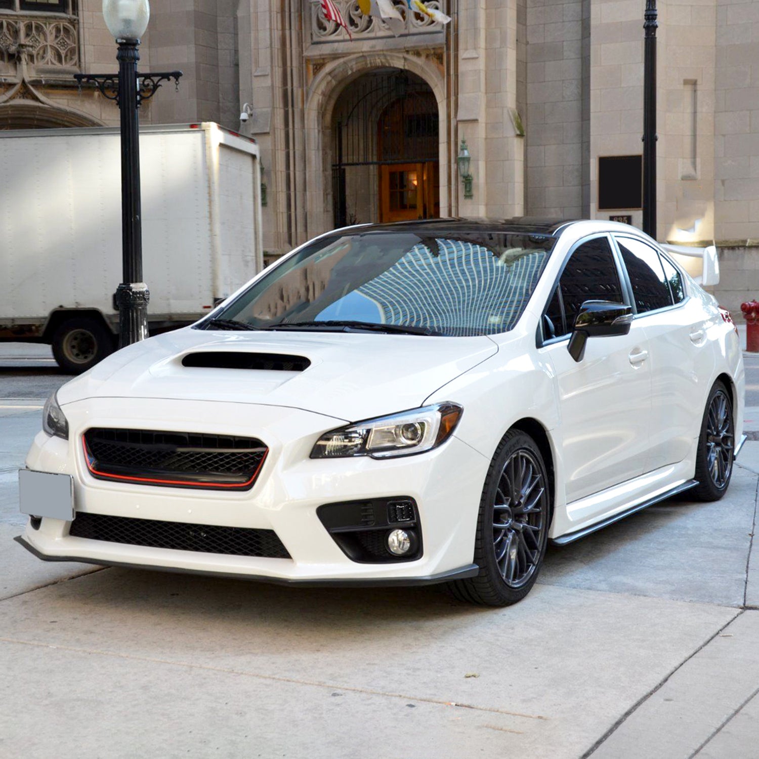 2015-2021 Subaru WRX / WRX STI Front Bumper LED Turn Signal Lights Matt Black