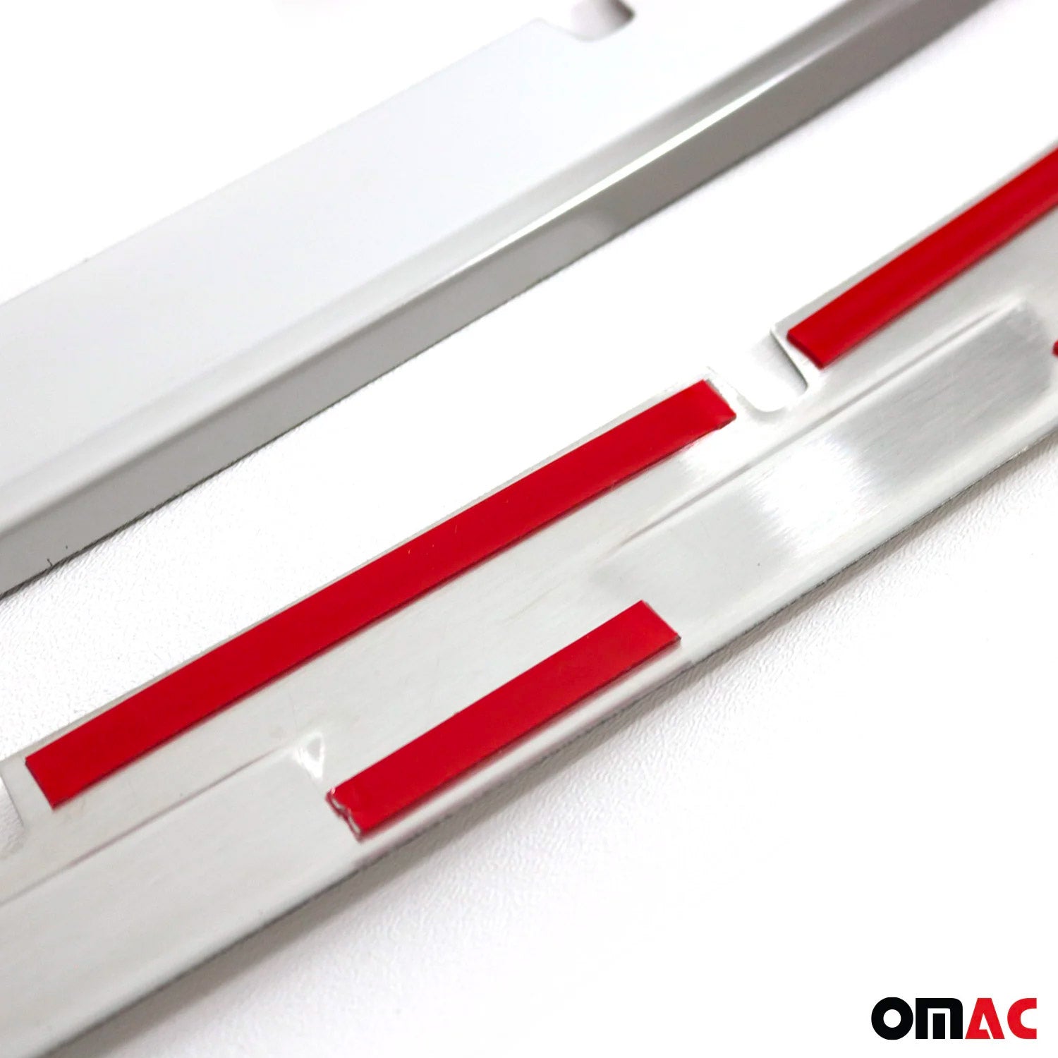 2022-2024 VW Tiguan Front Bumper Grill Trim Molding Stainless Steel Silver 4 Pcs