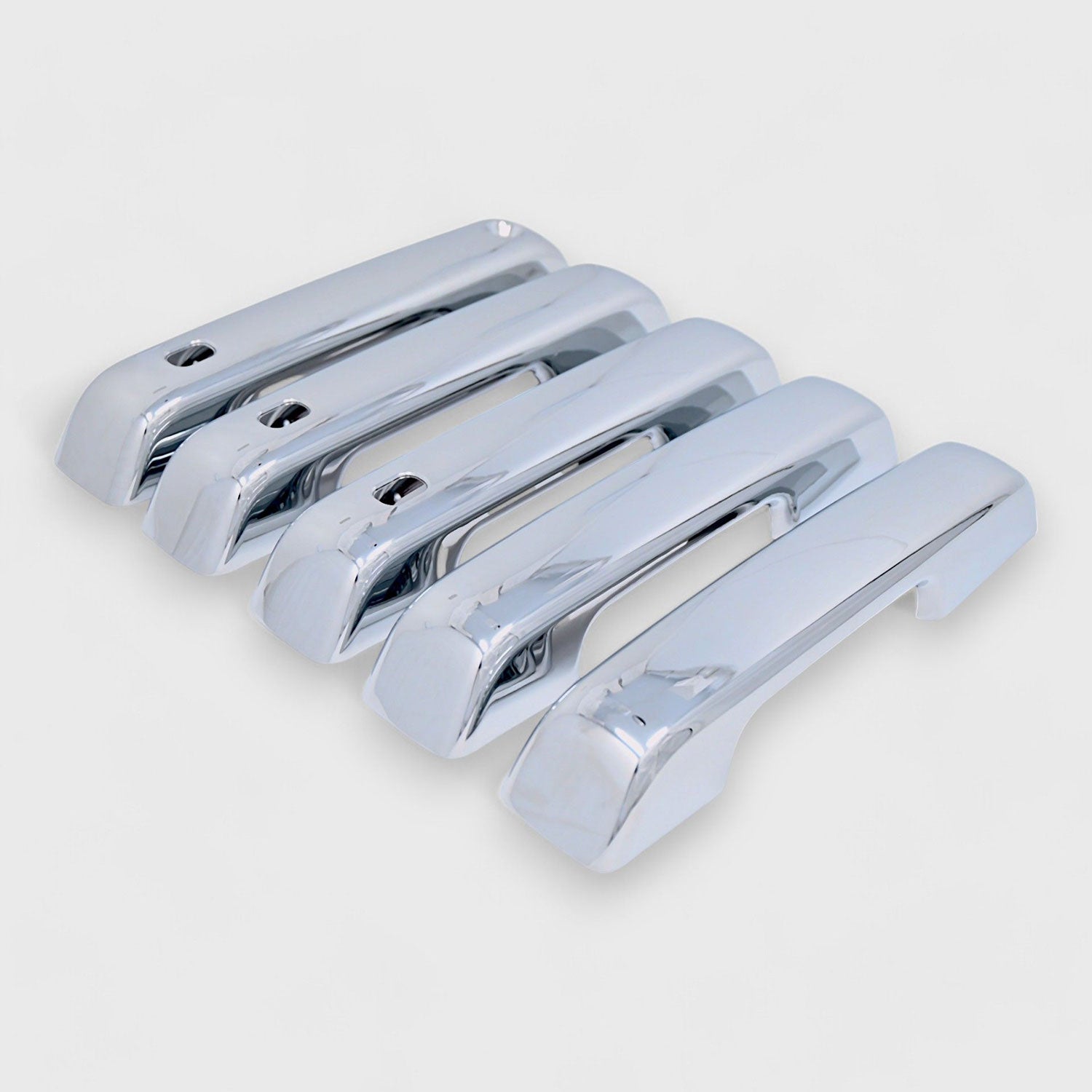 2021-2024 Ford Bronco Door Handle Cover Chrome 5Pcs ABS Plastic