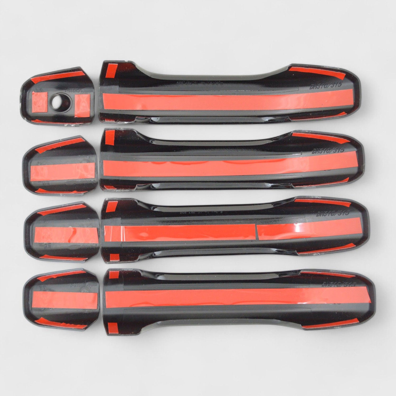 2021-2025 GMC Yukon Door Handle Cover Gloss Black 8Pcs ABS Plastic