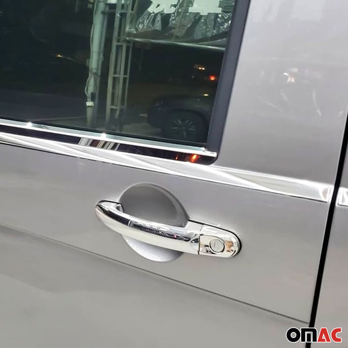 Car Door Handle Cover Protector for VW T6 Transporter 2015-2021 Steel 6 Pcs