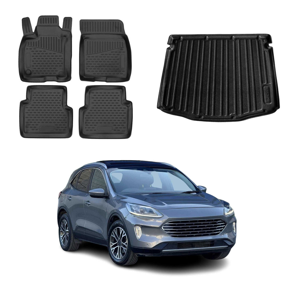 OMAC Floor Mats & Cargo Liners for Ford Escape 2020-2026