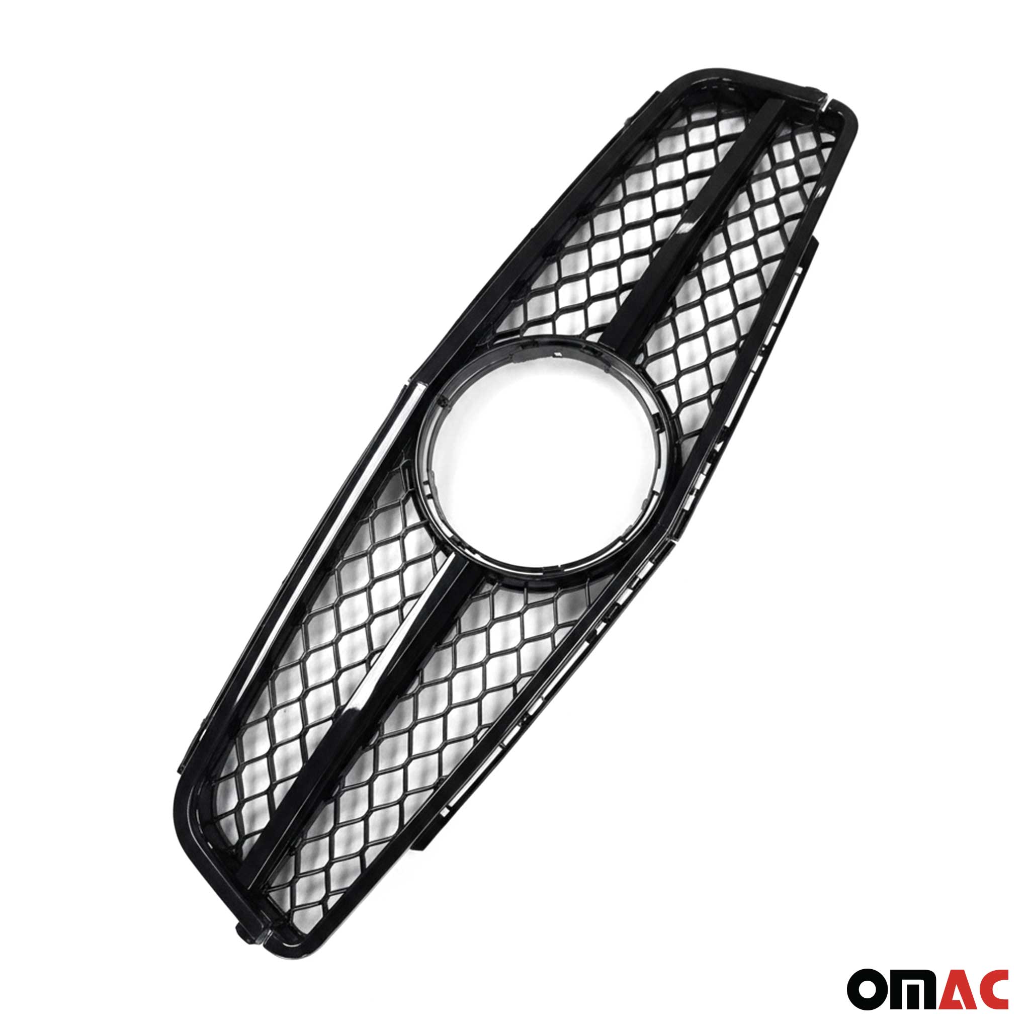 2010-2014 Mercedes C Class W204 Sedan AMG Style All Gloss Black Front Grill