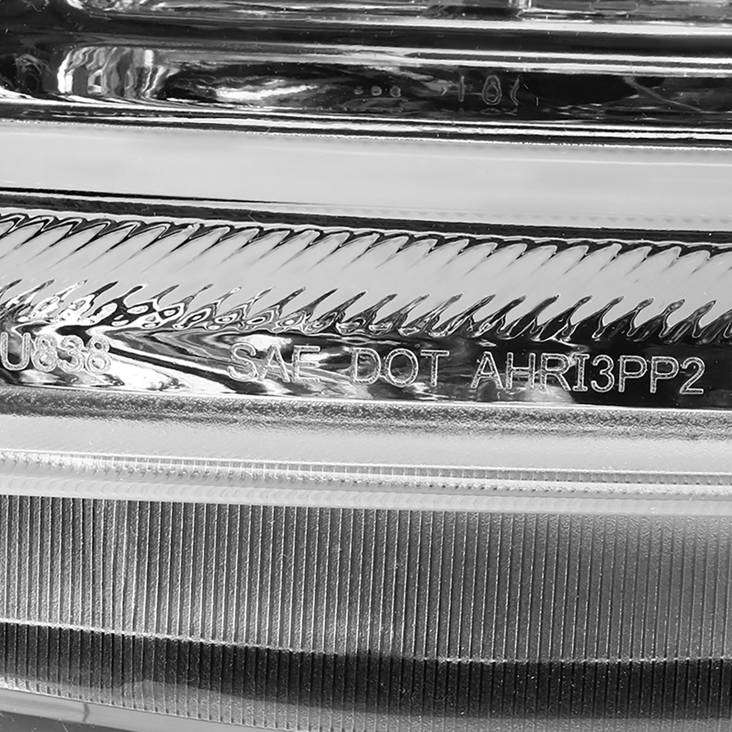 2010-2013 Mazda 3 Projector Headlights w/ LED Light Strip Chrome/Clear Lens