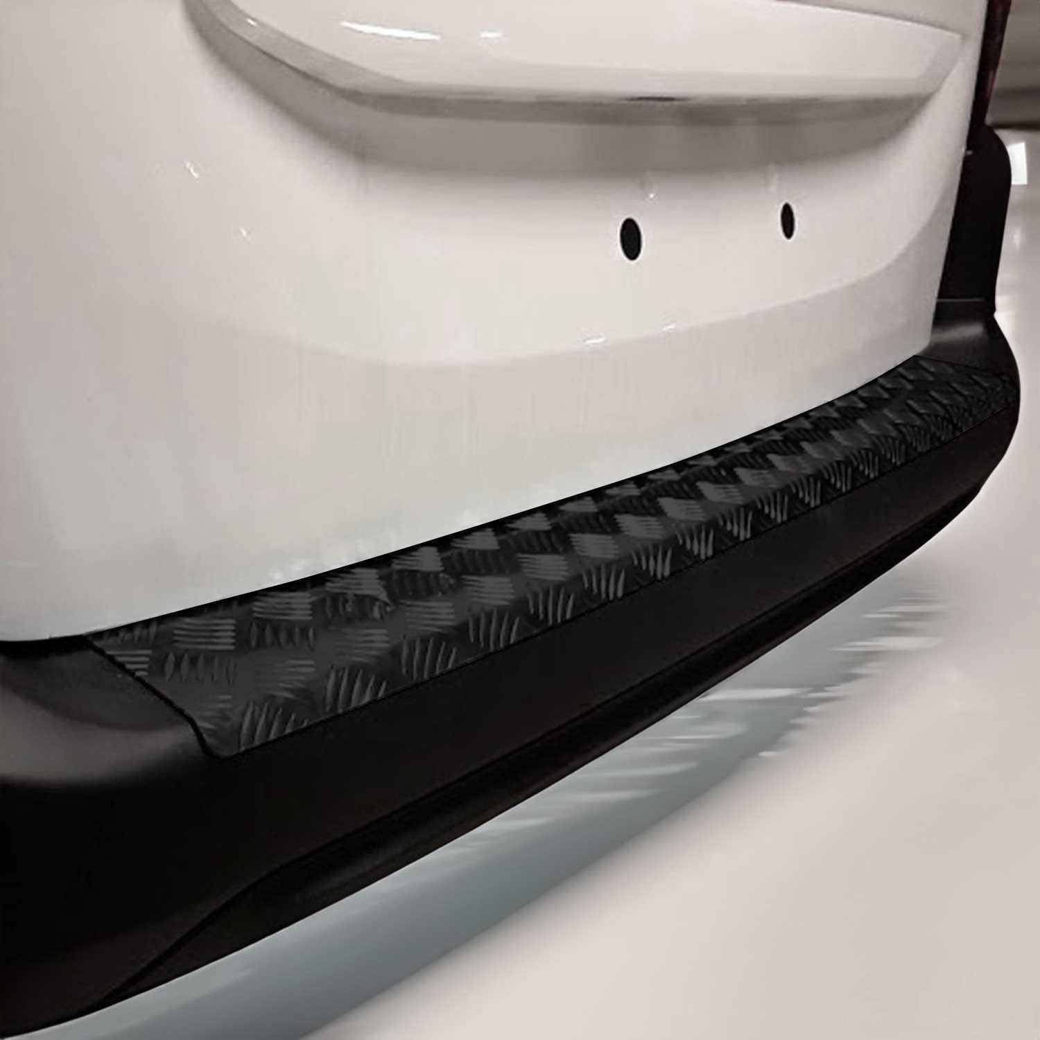 2019-2024 Peugeot Rifter Rear Bumper Guard Aluminium Black