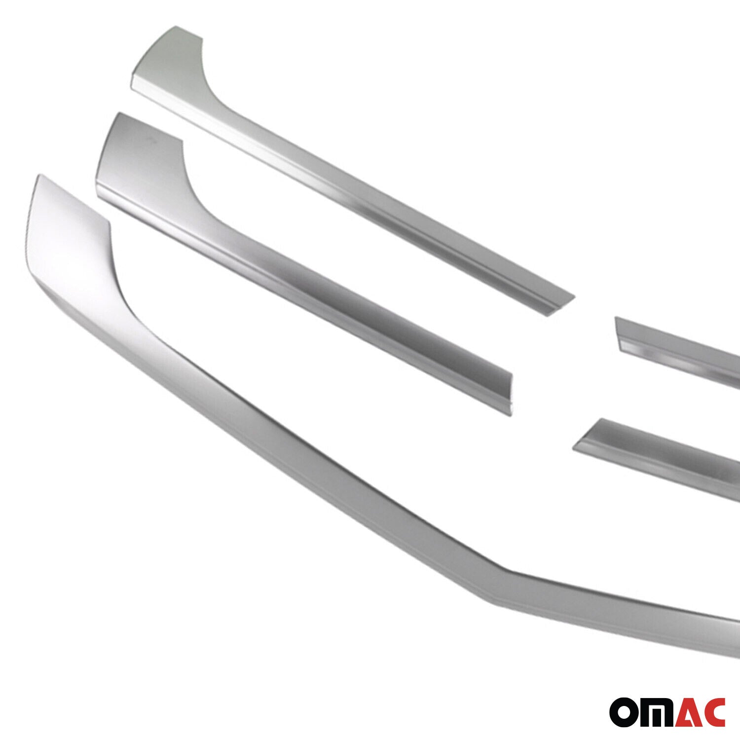 2014-2018 Mercedes Sprinter W906 Front Bumper Grill Trim Brushed Stainless Steel 5x