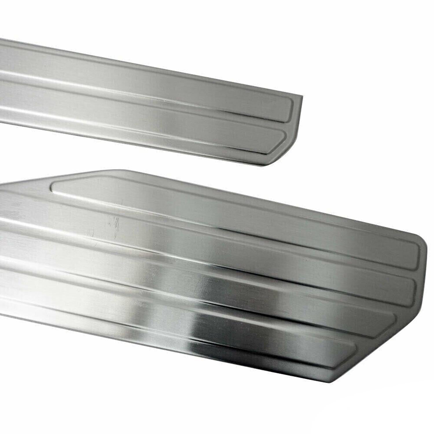 2010-2020 VW Amarok Door Sill Scuff Plate Scratch Protector Stainless Steel Brushed