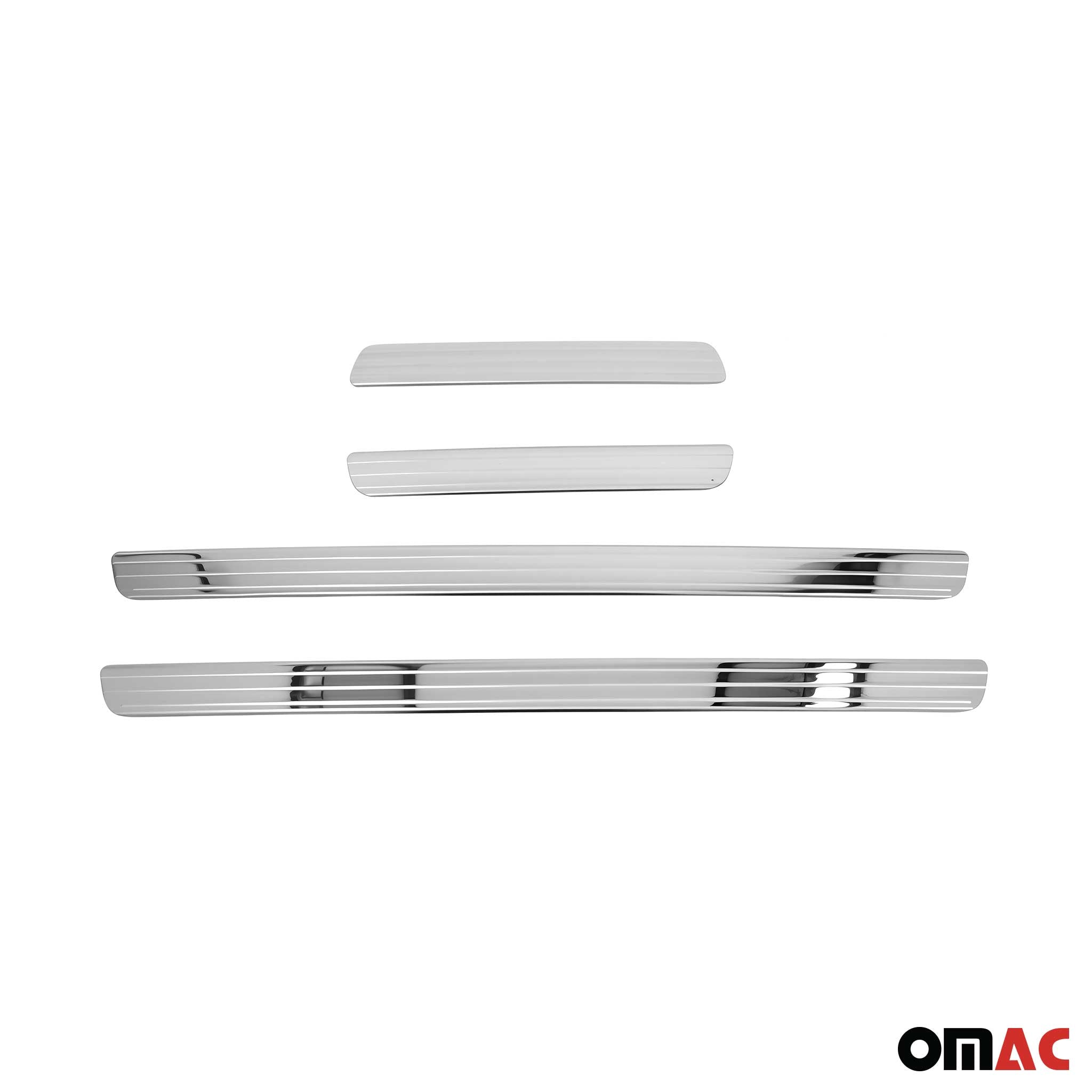 2015-2021 VW Golf Mk7 Door Sill Scuff Plate Scratch Protector Stainless Steel 4 Pcs